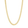 Chunky Curb Chain Necklace Gold