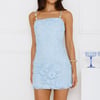 Twinkling Twilight Mini Dress Blue