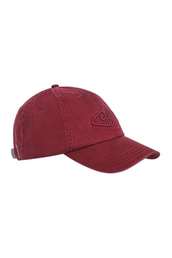Weird Fish Bude Branded Twill Cap  Rhubarb Size ONE