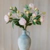 Artificial Light Pink Peony Stems