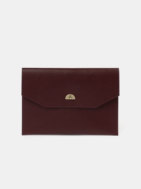 The Leather Case - Oxblood Celtic Grain