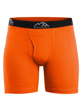 Men's Merino Boxers 190 Brief Rusty Orange (1 Pack) - XXL