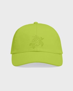 Vilebrequin - Solid Cap Turtle Embroidery - Caps - Capsun - Green - Size OSFA