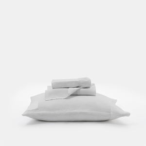 Signature Sheet Set Twin XL Calacatta Gray Beach House Linen , Luxury Organic Bedding and Sheet Sets , PROSSIONI