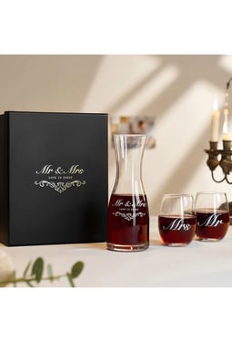 AW Red Wine Decanter Glasses Set