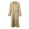 Damson Madder Sofia Pleated Trench Light Stone