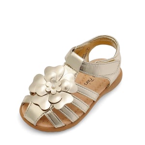 DREAM PAIRS Toddler Girls Closed Toe Sandals