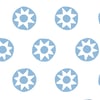 Sun Dial' Wallpaper by Tea Collection - Cornflower - Removable / 26 in. x 4.5 ft.