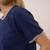 Navy Stitch T-shirt