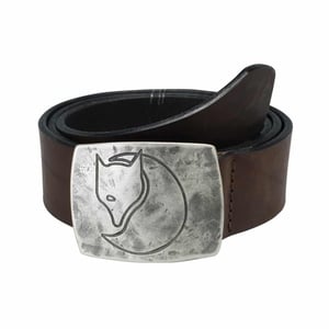 Fjallraven Murena Silver Belt Leather Brown