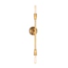Cobra Natural Brass Sconce
