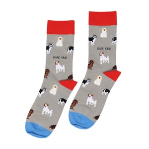 Save the Grey Dog Bamboo Socks | UK Adult 7-11