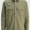 Jack & Jones Raymond Spring Solid Overshirt - Tea Leaf - L