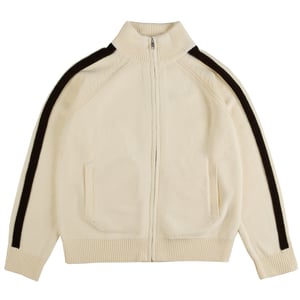 Obey Womens Frankie Track Sweater Dove