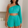 New Go-To Crop Top Green