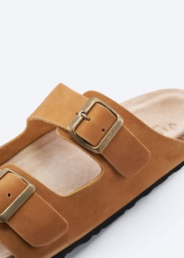 Calonge Suede Men’s Sandal Flats