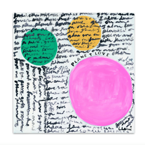 Planet Love Original Painting