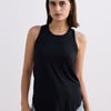 Back to Basics Top in Black - Black / L
