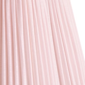 25cm scalloped empire shade in marshmallow linen