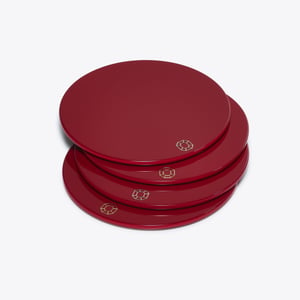 Octogone Coasters - Red | Baccarat