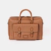 The Brief - Tan Calf Grain