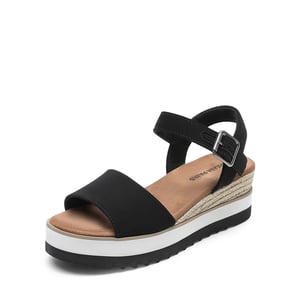 DREAM PAIRS Espadrille Platform Wedge Sandals
