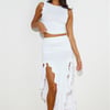 LIONESS Rendezvous Skirt White