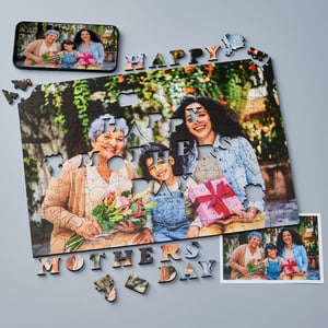Happy Mother's Day Landscape - Personalised Puzzle