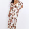 Under Island Trees Maxi Dress Brown