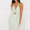 Cloudscape Halter Top Sage