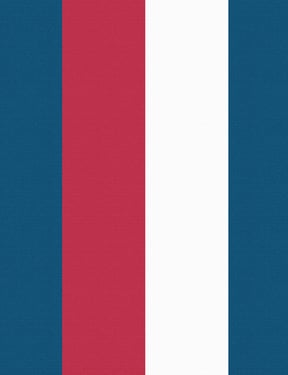 Cross The Line' Wallpaper by Wallshoppe - Red / White Blue - Traditional / 27 in. x 27 ft.