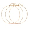 Fine Chain Necklaces Set Sterling Silver