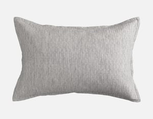 QE Home Ancora Pillow Sham, Geometric, Grey, King