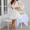 Daylight Loving Mini Skirt White