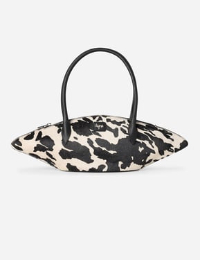 Hyna Marquise Shoulder Bag (B&W)