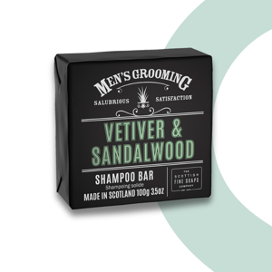 Vetiver &  Sandalwood Shampoo Bar Wrapped 100g - 100g