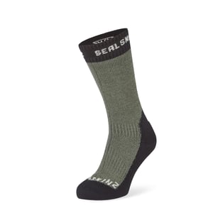 Sealskinz Stanfield Waterproof Extreme Cold Weather Mid Length Sock Olive
