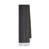 Paul Smith Tonal Stripe Lambswool Scarf Grey