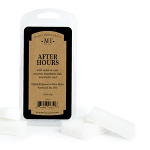 After Hours, Wax Melts, 2.75 oz - White / Midnight Swagger