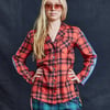 Sexual Healing Red Silk Shirt
