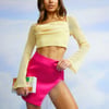 Life Spark Crop Top Yellow