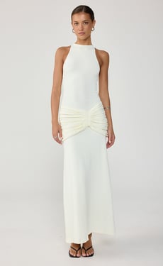 Diana Maxi Dress (Cream) - US 0