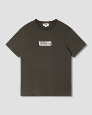 Moto Emb Tee (Washed Black) - XL