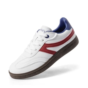 DREAM PAIRS Kids Faux Suede Toe Cap Soccer Cleats