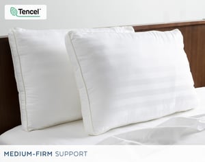 QE Home Advanta Microgel Pillow, White, King