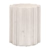 Roma White Wash Pine Accent Table