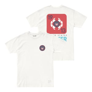 Unisex Original Retro Brand USA 1986 Crest Vintage Cream Tee / 2X