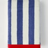 Line Cotton Bath Towel - Blue
