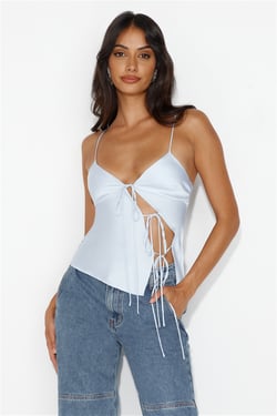 Mariah Cami Pale Blue
