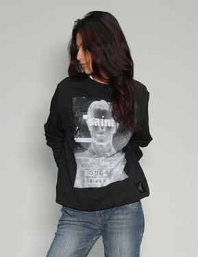 Saint' Sweatshirt in Black